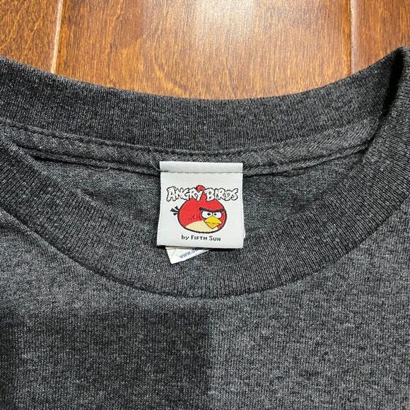 Delta Original Angry Birds Character T-Shirt Grey Big & Tall Mens Size 2XL - Picture 5 of 7